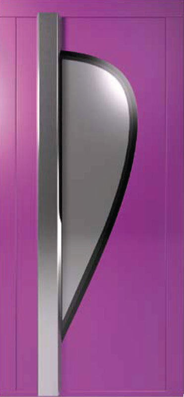 Полуавтоматична асансьорна врата серия Future F710